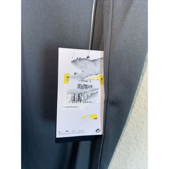 Nike Swim Shirt UPF40 Men Hydroguard Activewear Dri Fit S Gray rash guard - Picture 4 of 8